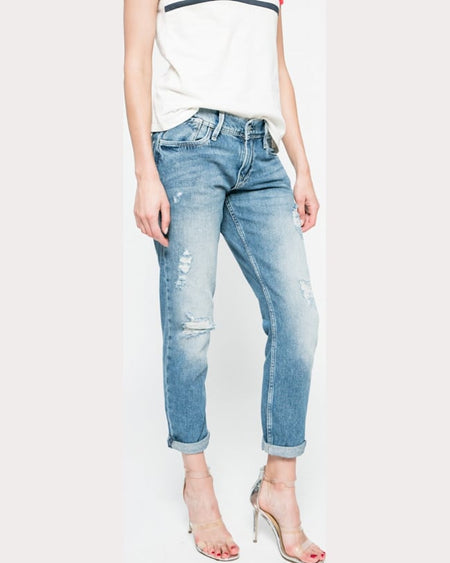 Jeansi Pepe Jeans joey albastru