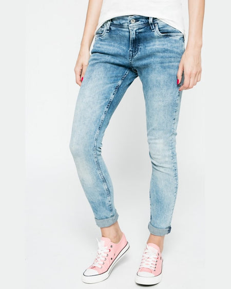 Jeansi Pepe Jeans albastru