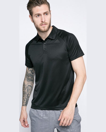 Tricou Adidas polo negru