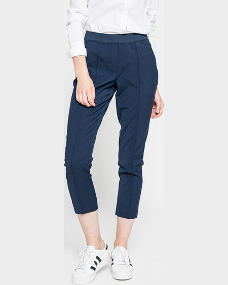 Pantaloni Tommy Hilfiger bleumarin