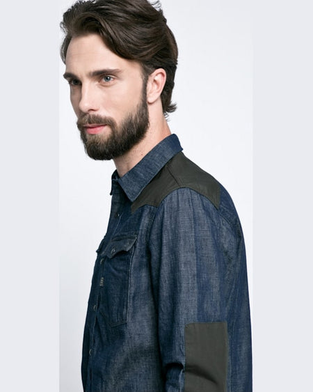 Camasa G-Star Raw bleumarin