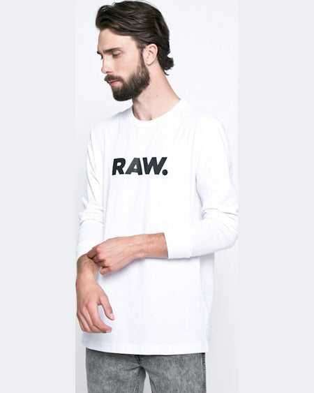 Longsleeve G-Star Raw alb