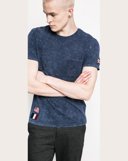 Tricou Medicine air force bleumarin