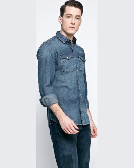 Camasa Jack and Jones bleumarin