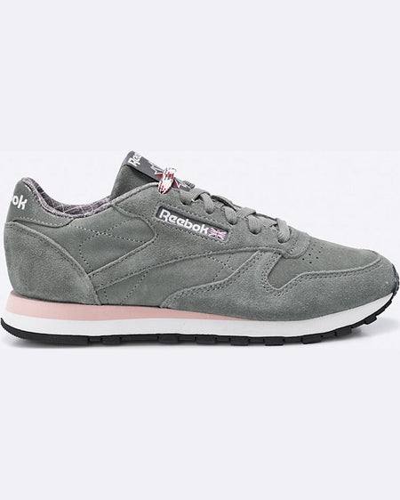 Pantofi Reebok cl lthr w&w gri