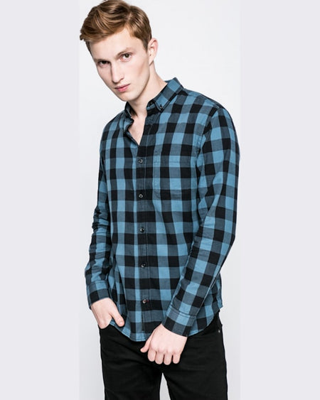 Camasa Jack and Jones graham albastru