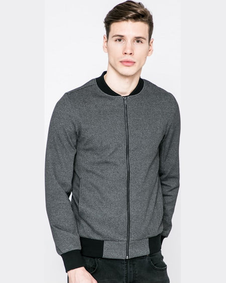 Geaca Jack and Jones bomber robin gri