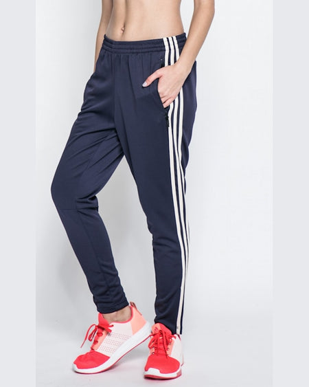 Pantaloni Adidas tiro bleumarin