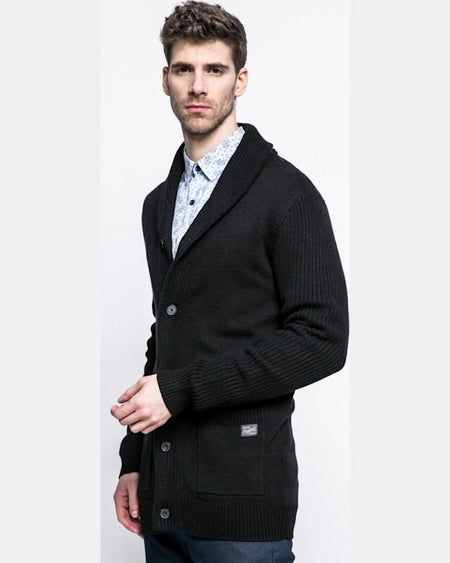 Cardigan Jack and Jones negru