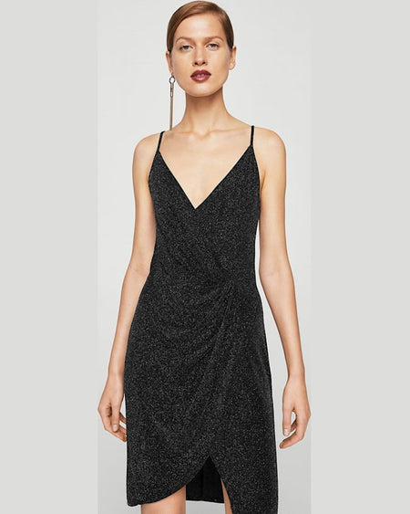 Rochie Mango nori negru