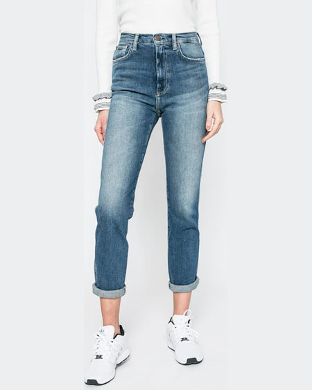 Jeansi Pepe Jeans betty albastru