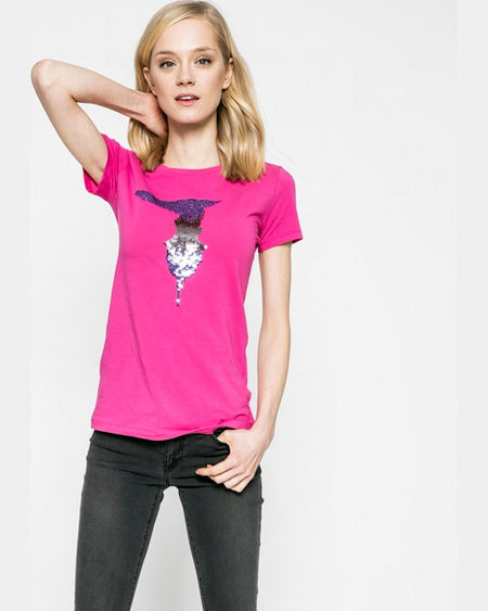 Top Trussardi Fucsia