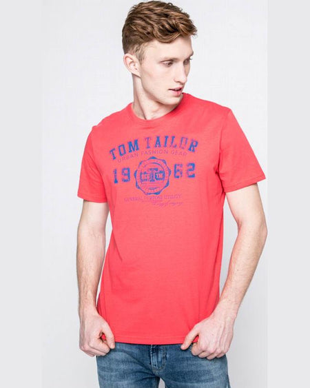 Tricou Tom Tailor roșu