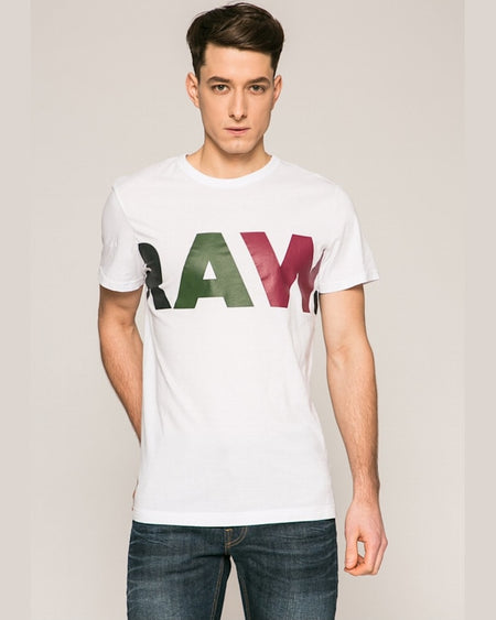 Tricou G-Star Raw alb