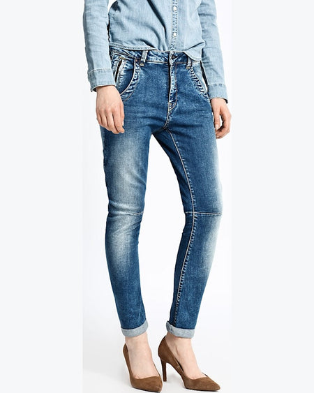 Jeansi Pepe Jeans topsy albastru