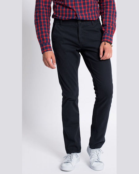 Pantaloni Jack and Jones bleumarin