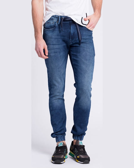 Jeansi Pepe Jeans sprint bleumarin