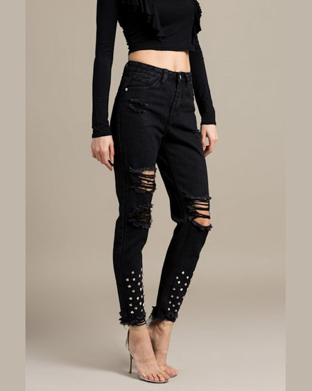 Jeansi Missguided negru