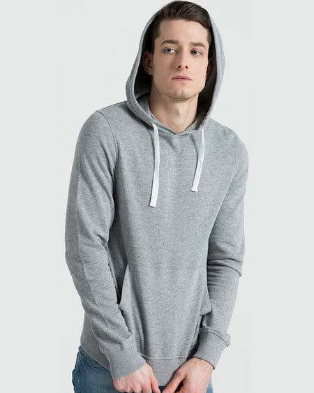 Bluza Jack and Jones gri deschis