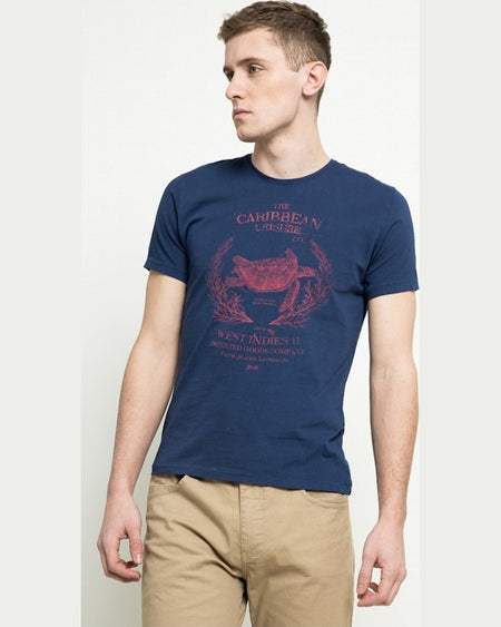 Tricou Pepe Jeans bleumarin